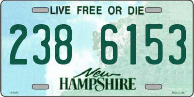 NH license plate 2386153
