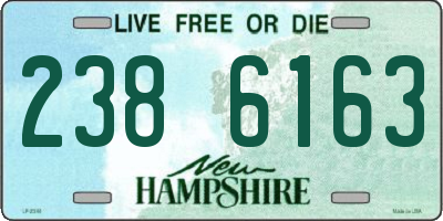 NH license plate 2386163