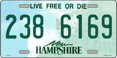 NH license plate 2386169