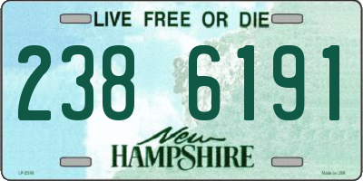NH license plate 2386191