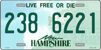 NH license plate 2386221