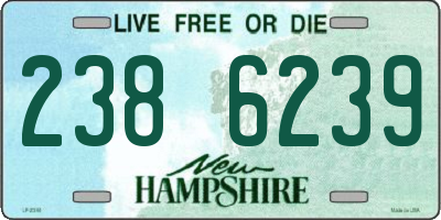 NH license plate 2386239