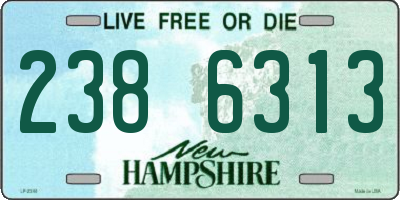 NH license plate 2386313