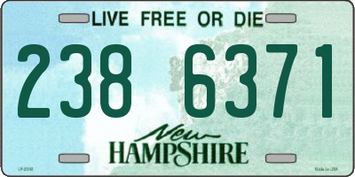 NH license plate 2386371