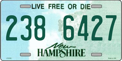 NH license plate 2386427