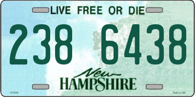 NH license plate 2386438