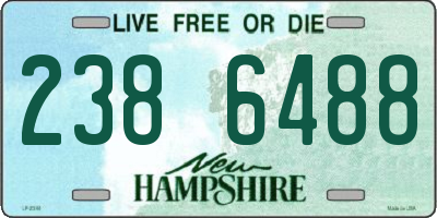 NH license plate 2386488