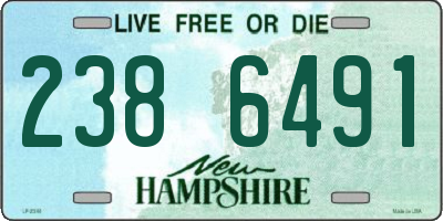 NH license plate 2386491