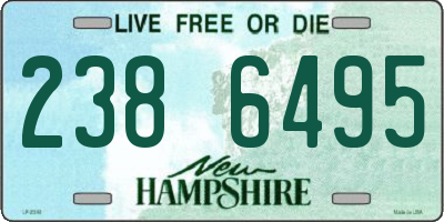 NH license plate 2386495
