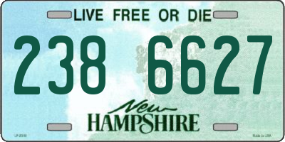 NH license plate 2386627