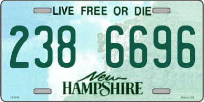 NH license plate 2386696