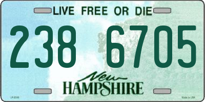 NH license plate 2386705