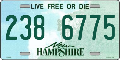 NH license plate 2386775