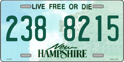 NH license plate 2388215