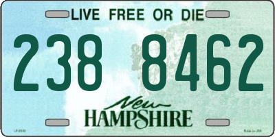 NH license plate 2388462