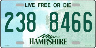 NH license plate 2388466