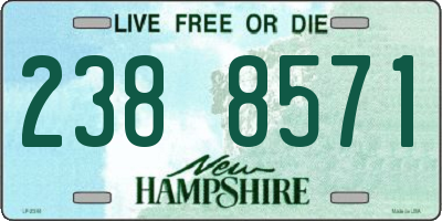 NH license plate 2388571