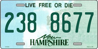 NH license plate 2388677