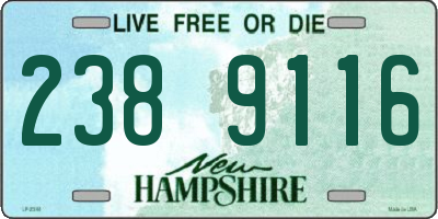 NH license plate 2389116