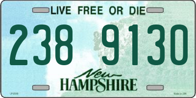 NH license plate 2389130