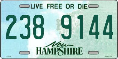 NH license plate 2389144