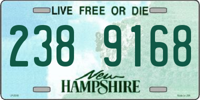 NH license plate 2389168