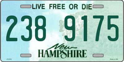 NH license plate 2389175