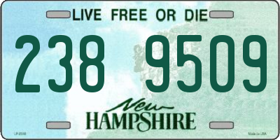 NH license plate 2389509