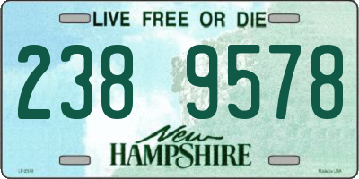 NH license plate 2389578