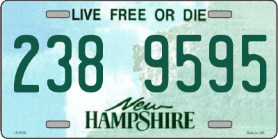 NH license plate 2389595