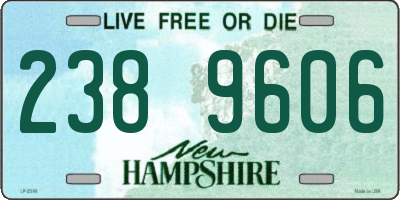 NH license plate 2389606