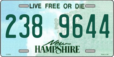 NH license plate 2389644
