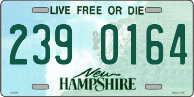 NH license plate 2390164