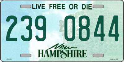 NH license plate 2390844