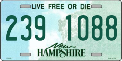 NH license plate 2391088