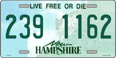 NH license plate 2391162