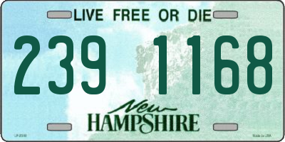 NH license plate 2391168