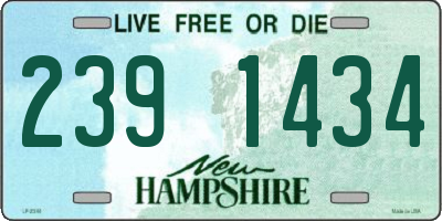 NH license plate 2391434