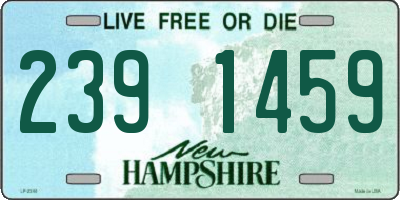 NH license plate 2391459