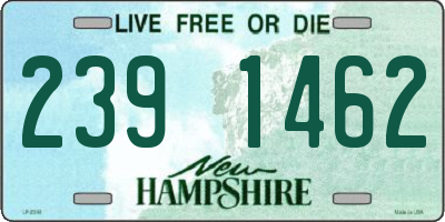 NH license plate 2391462