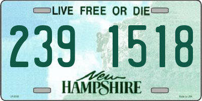 NH license plate 2391518