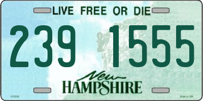 NH license plate 2391555