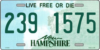 NH license plate 2391575