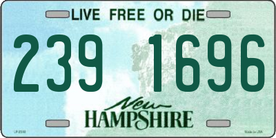 NH license plate 2391696
