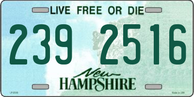 NH license plate 2392516