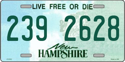 NH license plate 2392628