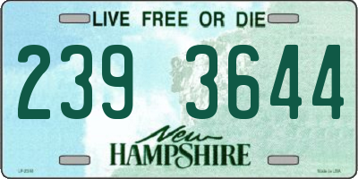NH license plate 2393644