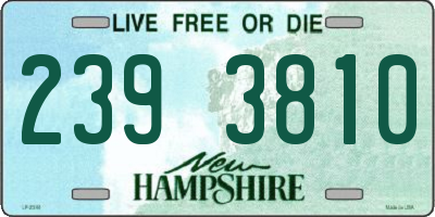 NH license plate 2393810