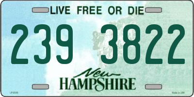 NH license plate 2393822