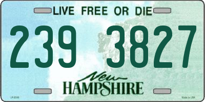 NH license plate 2393827